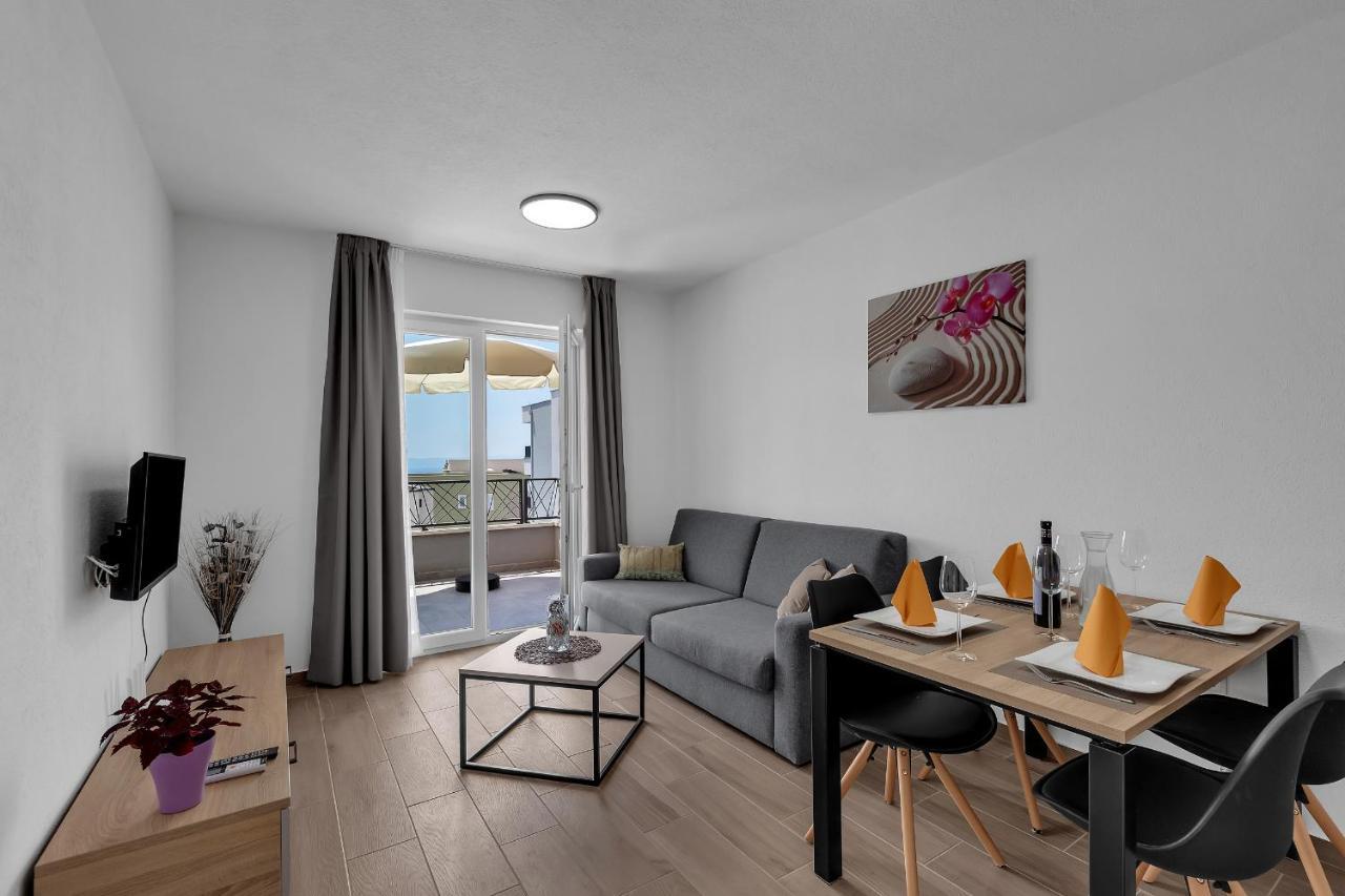 Apartment Villa Barisimo - Makarska Exklusiv Eksteriør bilde