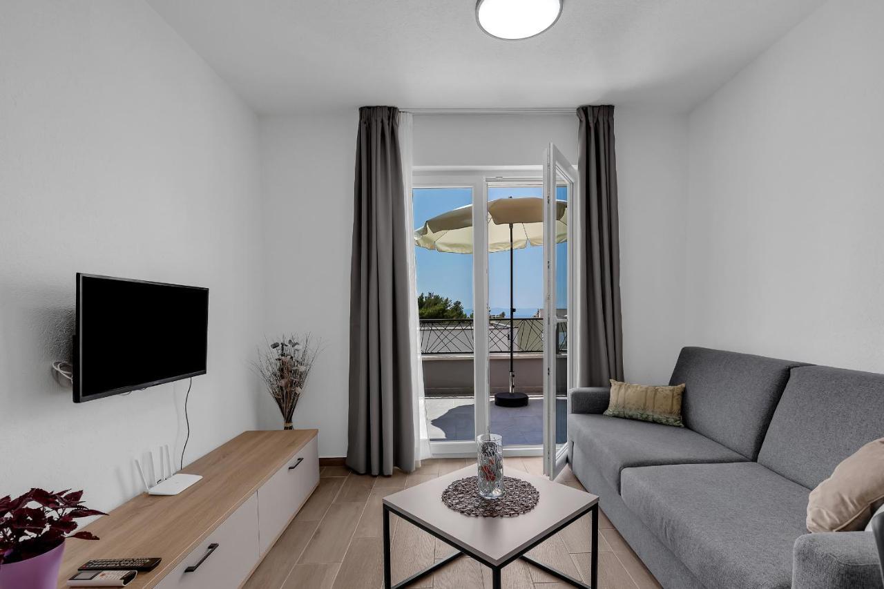 Apartment Villa Barisimo - Makarska Exklusiv Eksteriør bilde